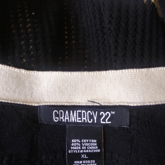 Gramercy 22 Cardigan for women size XL color black - Picture 6 of 6